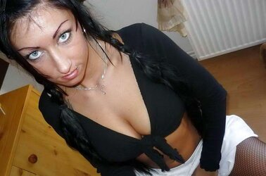 Super-Hot Stunner in Fishnet Figure Suit