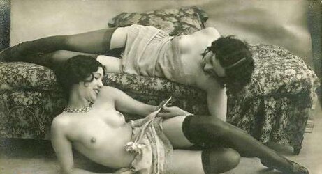 Vintage Porn Image Art trio - Various Artists c.