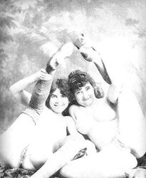 Vintage Porn Image Art trio - Various Artists c.