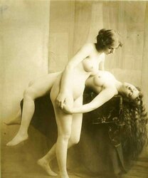 Vintage Porn Image Art trio - Various Artists c.