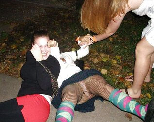 Upskirt and tights