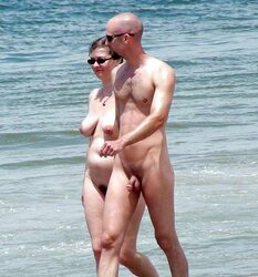 Joy with Wifey at the Beach