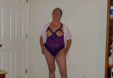 Grey hair granny