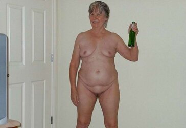 Grey hair granny