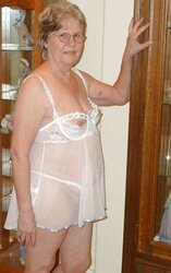 Grey hair granny