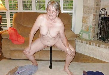 Grey hair granny