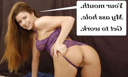 Adore My Assets Female Dom dominatrix Captions Spike