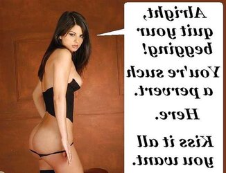 Adore My Assets Female Dom dominatrix Captions Spike