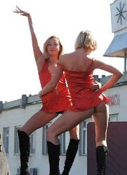 Women in brief skirts - ten (non bare, handsome images)