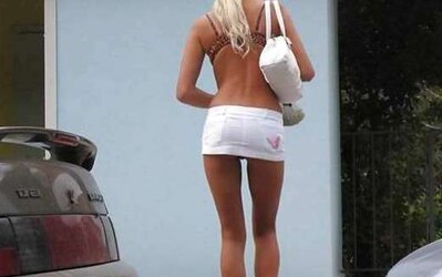 Women in brief skirts - ten (non bare, handsome images)