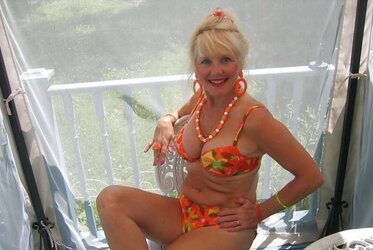 Alluring Granny!