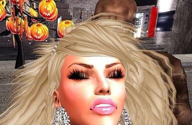 Ash-Blonde German Barbie Pummels Massive Dark-Hued Man Rod On Car In Public