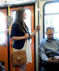 Voyeur Candid - More transit cuties