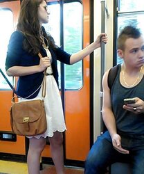 Voyeur Candid - More transit cuties