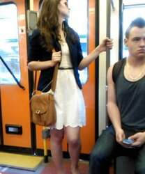 Voyeur Candid - More transit cuties