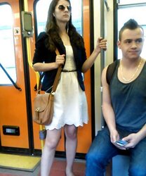 Voyeur Candid - More transit cuties