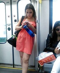 Voyeur Candid - More transit cuties