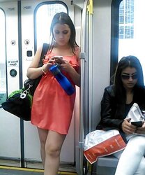 Voyeur Candid - More transit cuties