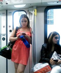 Voyeur Candid - More transit cuties