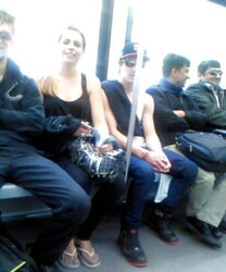 Voyeur Candid - More transit cuties
