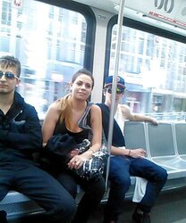 Voyeur Candid - More transit cuties