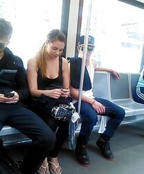 Voyeur Candid - More transit cuties