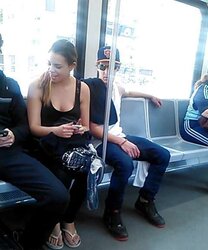 Voyeur Candid - More transit cuties