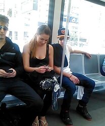 Voyeur Candid - More transit cuties