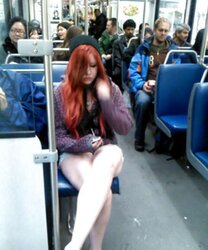 Voyeur Candid - More transit cuties