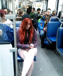Voyeur Candid - More transit cuties