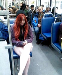 Voyeur Candid - More transit cuties