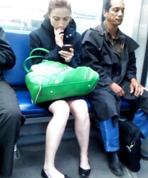Voyeur Candid - More transit cuties