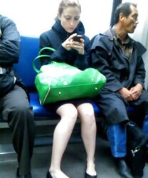 Voyeur Candid - More transit cuties