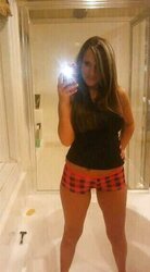 Tisha Posing Bare In Bathroom