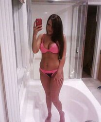 Tisha Posing Bare In Bathroom