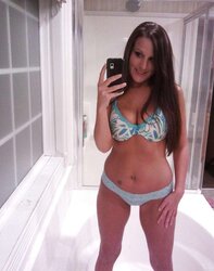 Tisha Posing Bare In Bathroom