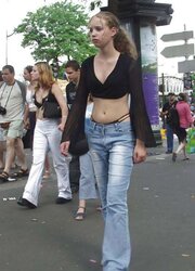 Crazy women outdoors