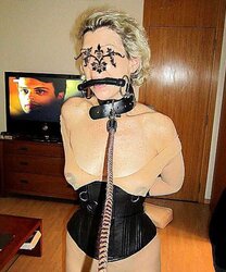 Old mummy mega-slut gimp