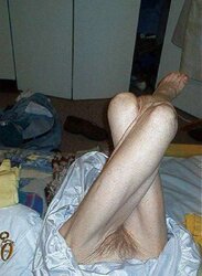 ENORMOUSLY LEAN AND HIGHLY OLD WOOLY GRANNY