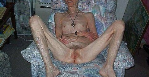 ENORMOUSLY LEAN AND HIGHLY OLD WOOLY GRANNY
