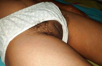 Sri lanka Just trimmed pussey G-String joy