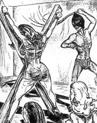 Thematic Drawn Porn Art 11 - D/S (two)