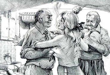 Thematic Drawn Porn Art 11 - D/S (two)