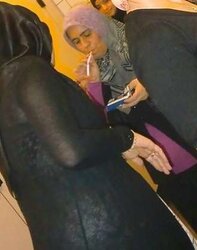 Turbanli hijabi arse