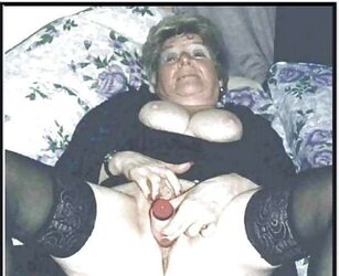 Oma geil und fett