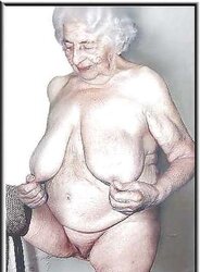 Oma geil und fett
