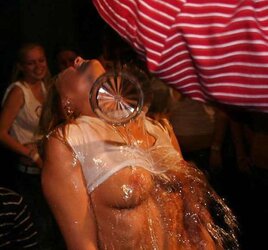 Blondie displaying her abilities at miss raw t-T-shirt