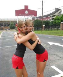NN Luxurious Teenager Ash-Blonde Cheerleaders by DarKKo