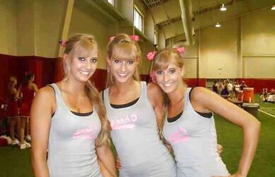 NN Luxurious Teenager Ash-Blonde Cheerleaders by DarKKo