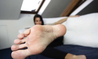 Klara Smetanova - Large Soles Model